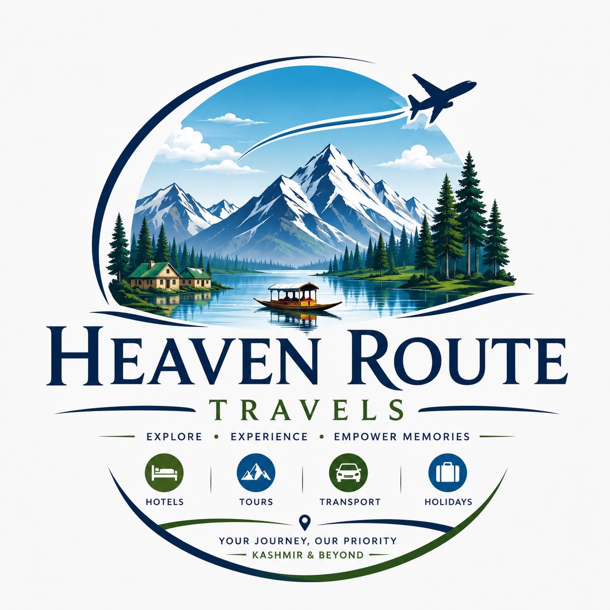 Heaven Route Travels Logo